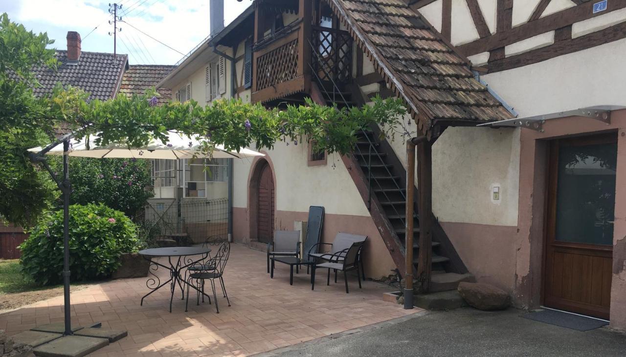 La Couette Enchantée - Parking - Zimmerbach Extérieur photo
